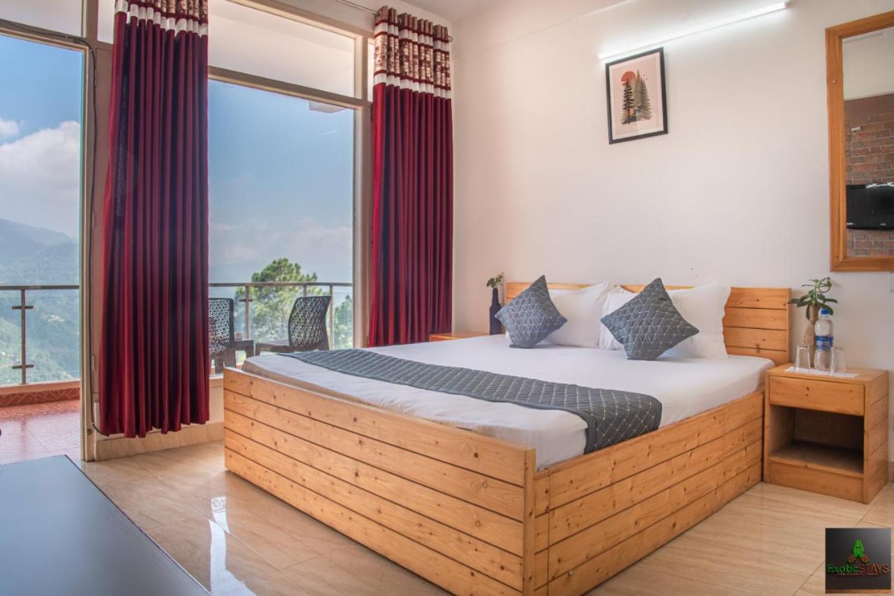 Mystic Kasauli I Pvt Balcony I Peacefull Area I Serviced Apt I By Exotic Stays Dış mekan fotoğraf