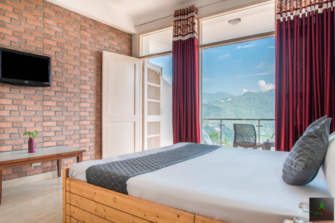 Mystic Kasauli I Pvt Balcony I Peacefull Area I Serviced Apt I By Exotic Stays Dış mekan fotoğraf
